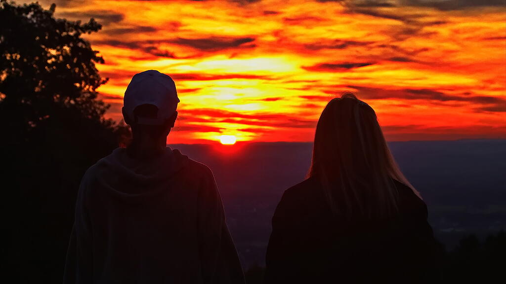 Mondfinsternis über Salzburg