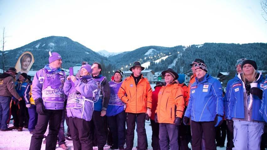 Super-Fan-Stimmung in Flachau