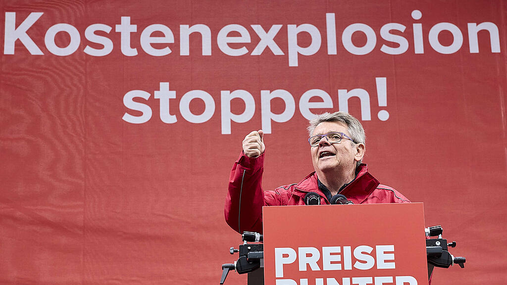 ÖGB-Demo in Wien
