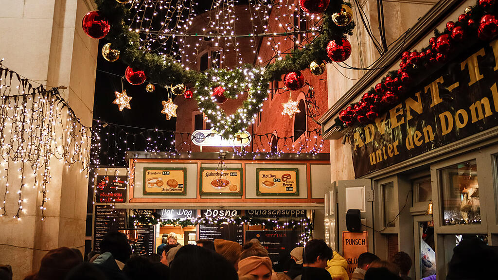 Salzburger Christkindlmarkt - Eröffnung