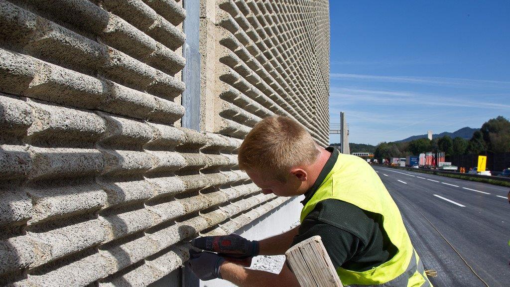 A1: Errichtung der Lärmschutzwand