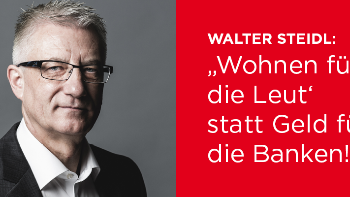 Die SPÖ macht sich gegen die neue Wohnbauförderung stark.