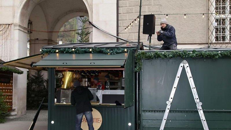 Christkindlmarkt: Die Vorbereitungen