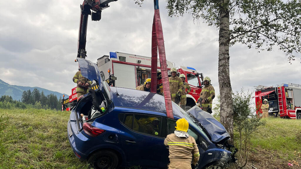 Verkehrsunfall in Saalfelden