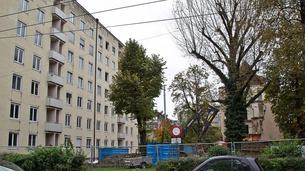 Bauarbeiten Strubergasse
