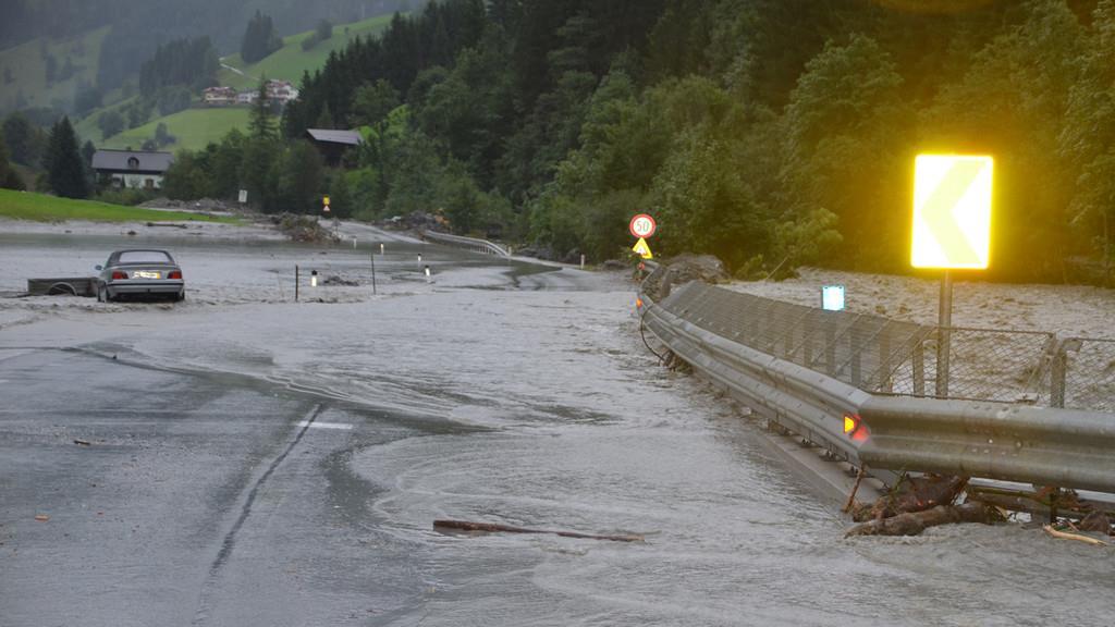 Unwetter über Salzburg: Großarl am Tag danach