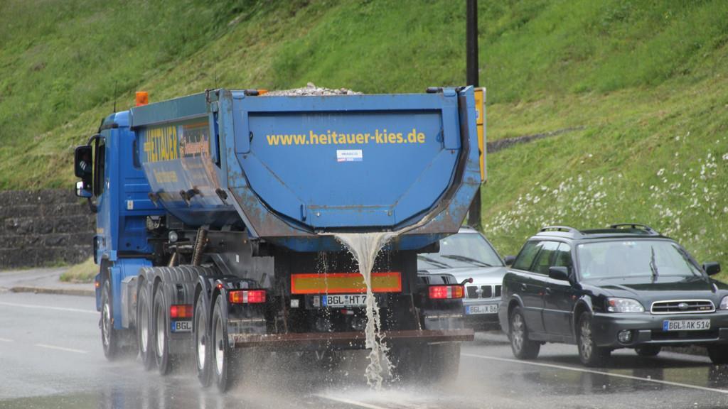 Hochwasser im Raum Berchtesgaden