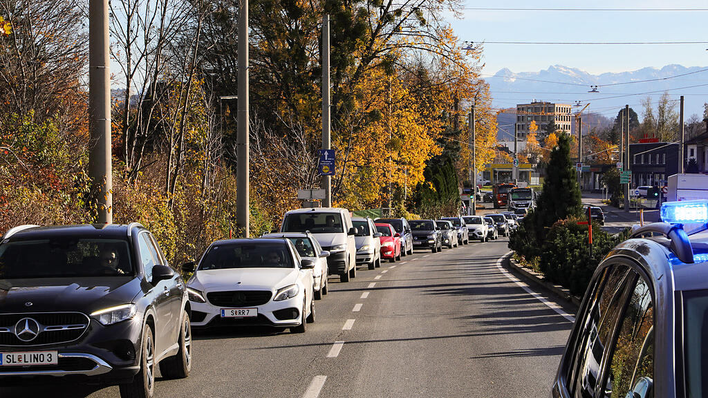 Auffahrunfall Salzburg-Mitte
