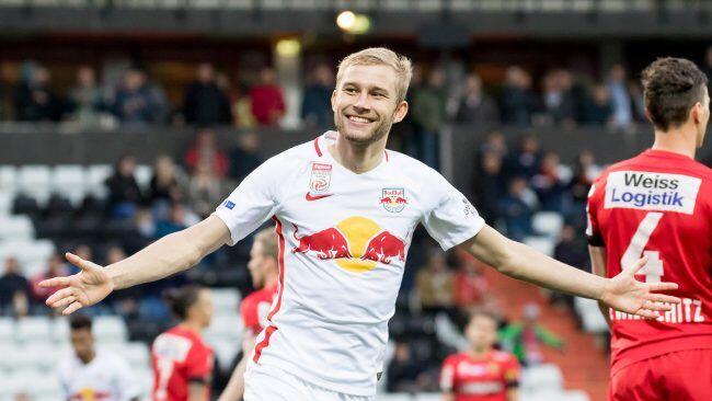 Konrad Laimer macht mit seinem Wechsel zu RB Leipzig den nächsten Karriereschritt.