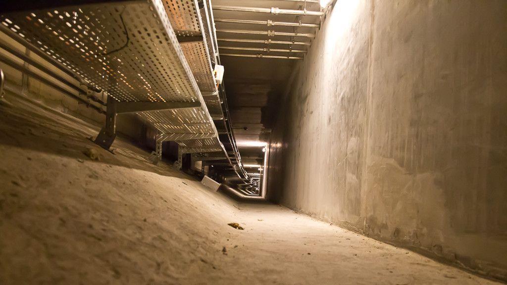 Feinschliff an der Baustelle im Lieferinger Tunnel
