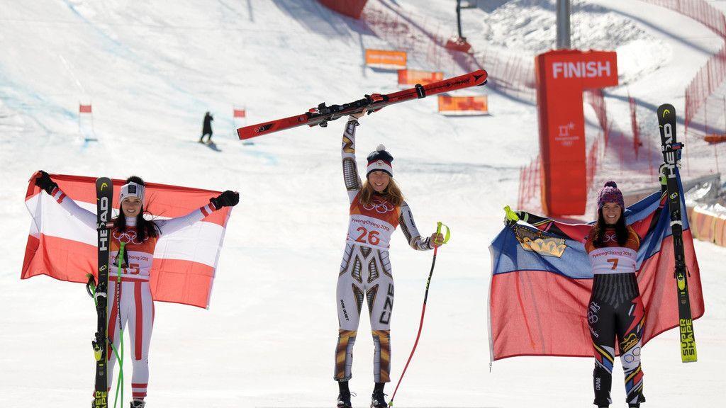 Olympia: Anna Veith holt Super-G-Silber