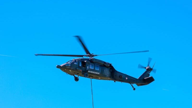 Waldbrandübung Großgmain