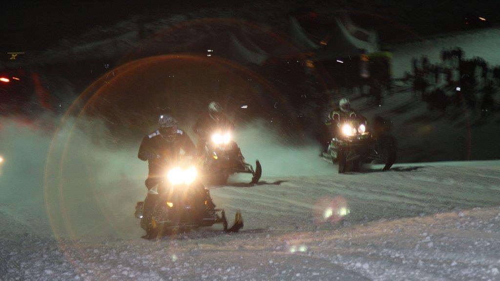Snow Speedhill Race in Ried