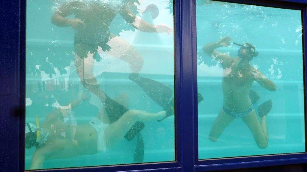 Bilder vom Unterwasser-Rugby