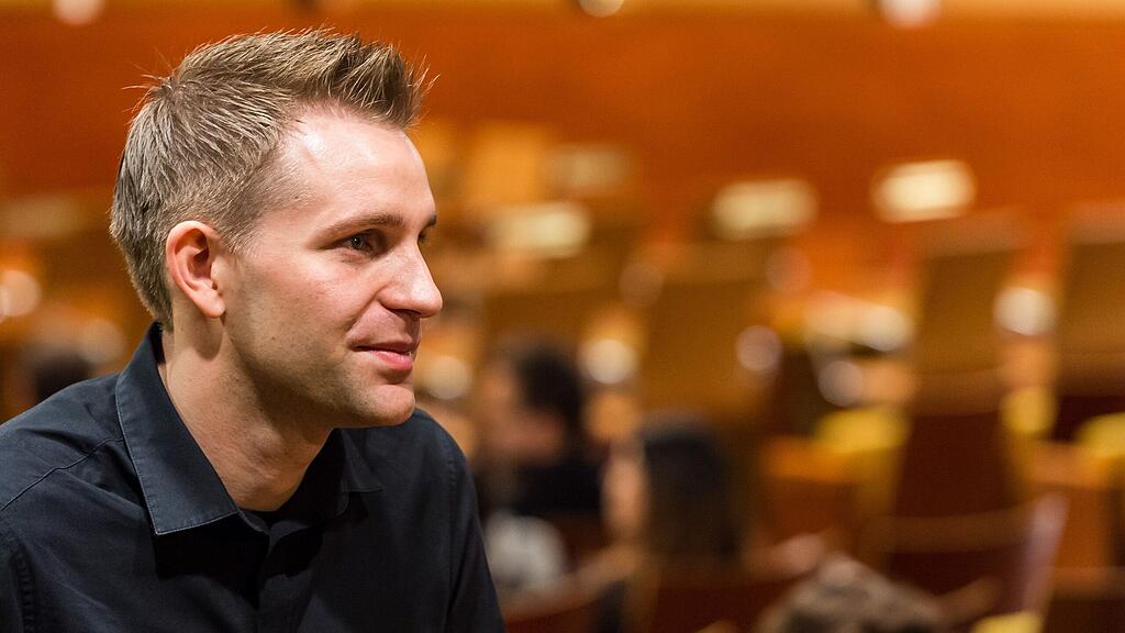 Max Schrems vor dem Europäischen Gerichtshof in Luxemburg.