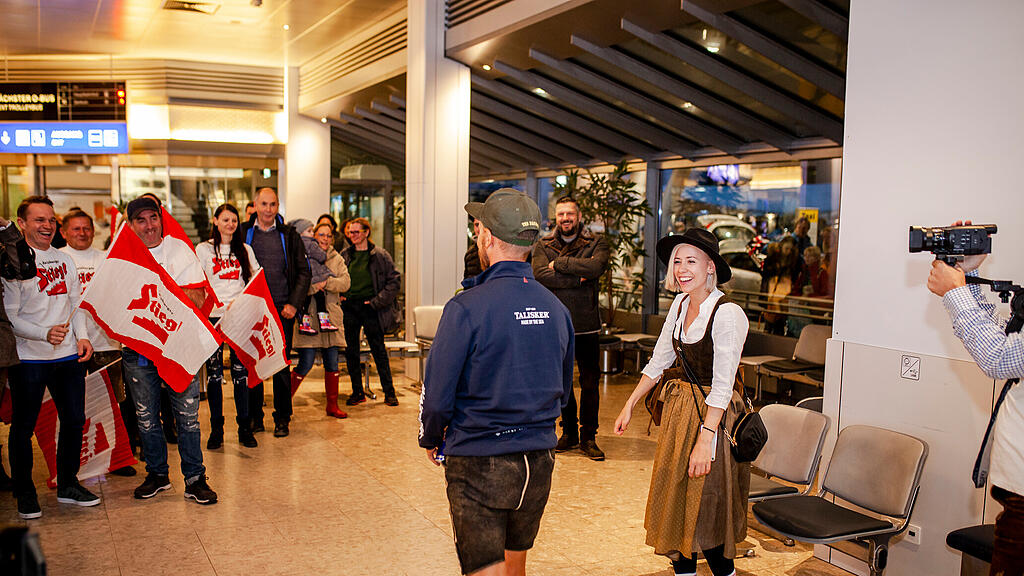 Ankunft  Wolfgang Fankhauser