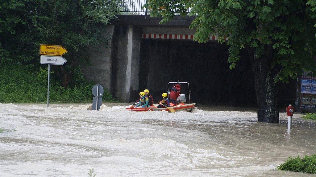 Hochwasser in Freilassing, II