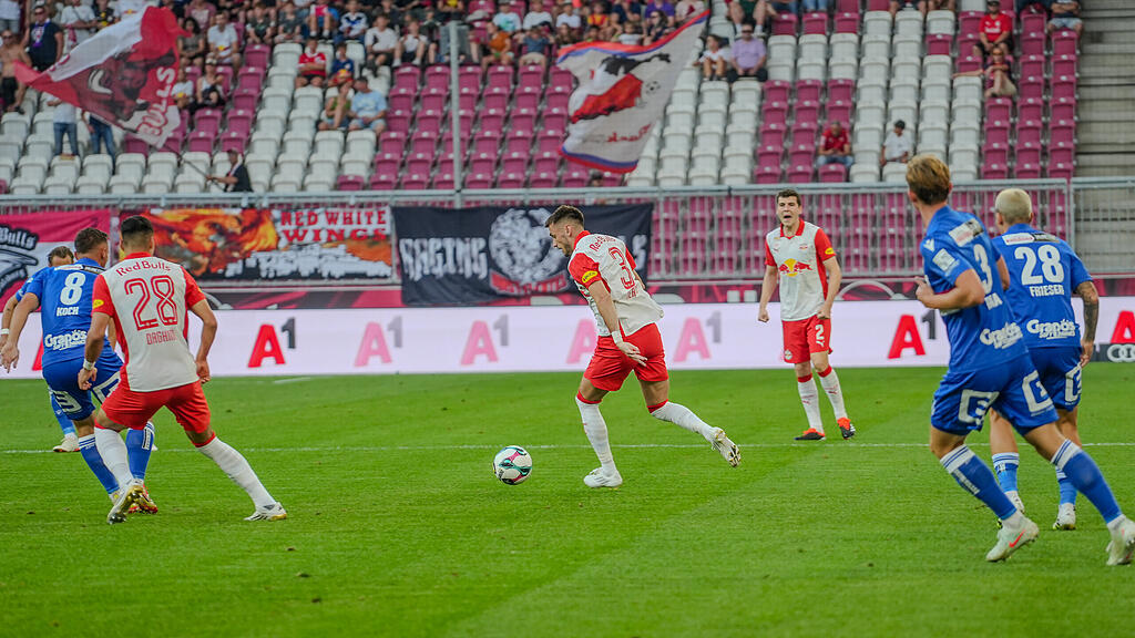 Bundesliga: Red Bull Salzburg gegen GAK