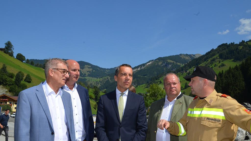 Bundeskanzler Kern in Großarl