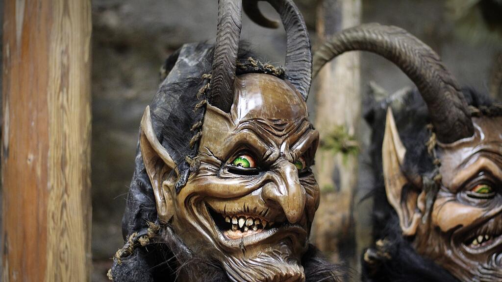 Krampus - Loavn- Ausstellung Brennhof