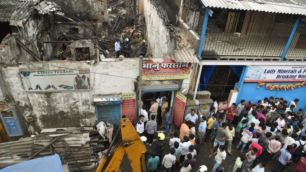 Einsturz eines Gebäudes in Mumbai