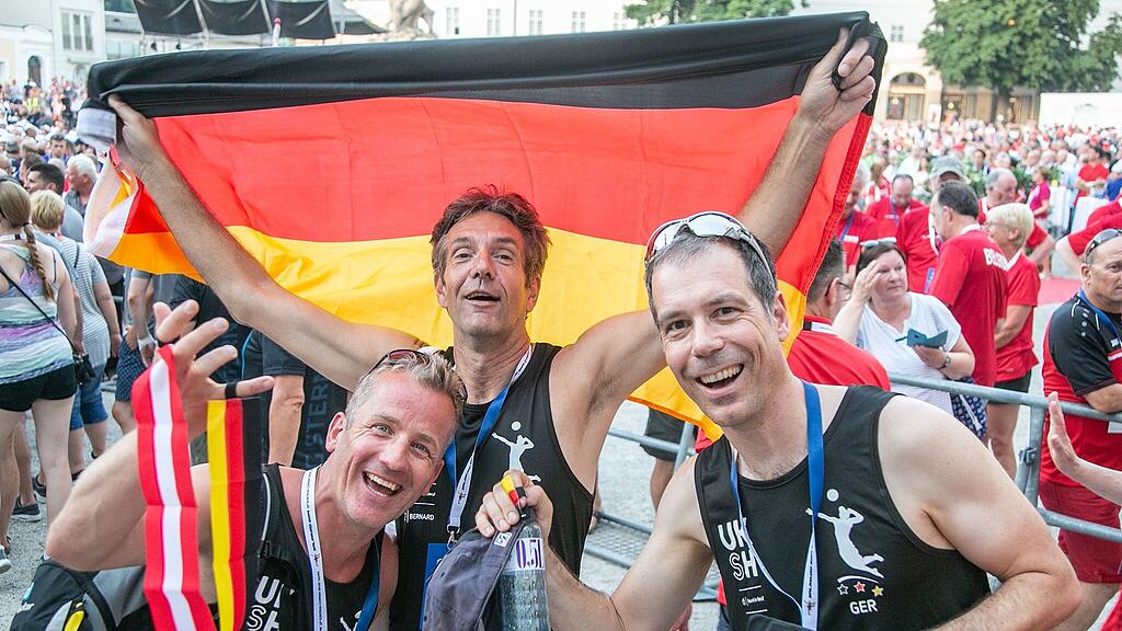 Betriebssportspiele, ECSG, Eröffnung