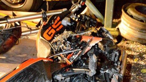 Motorradcrash in Seekirchen