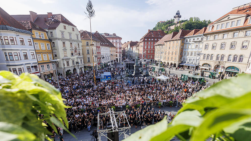 AMOKLAUF IN GRAZ: OFFIZIELLE TRAUERFEIERLICHKEIT DER STADT GRAZ