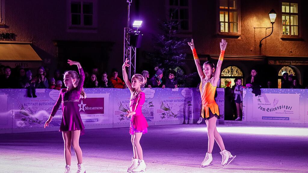 Die "Eiszauber" Er\u00f6ffnung am Salzburger Christkindlmarkt