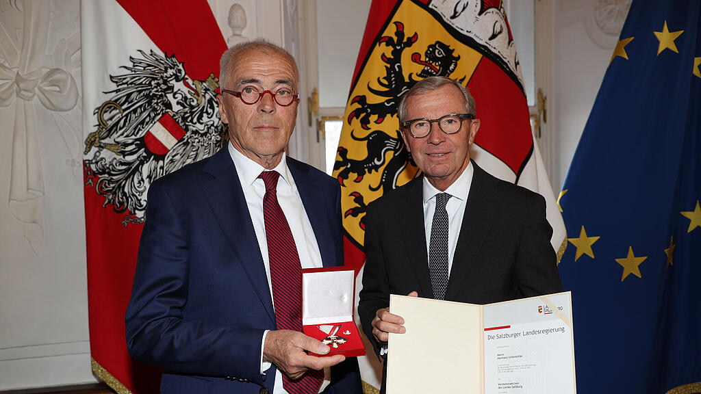 Ehrungen vom Land Salzburg
