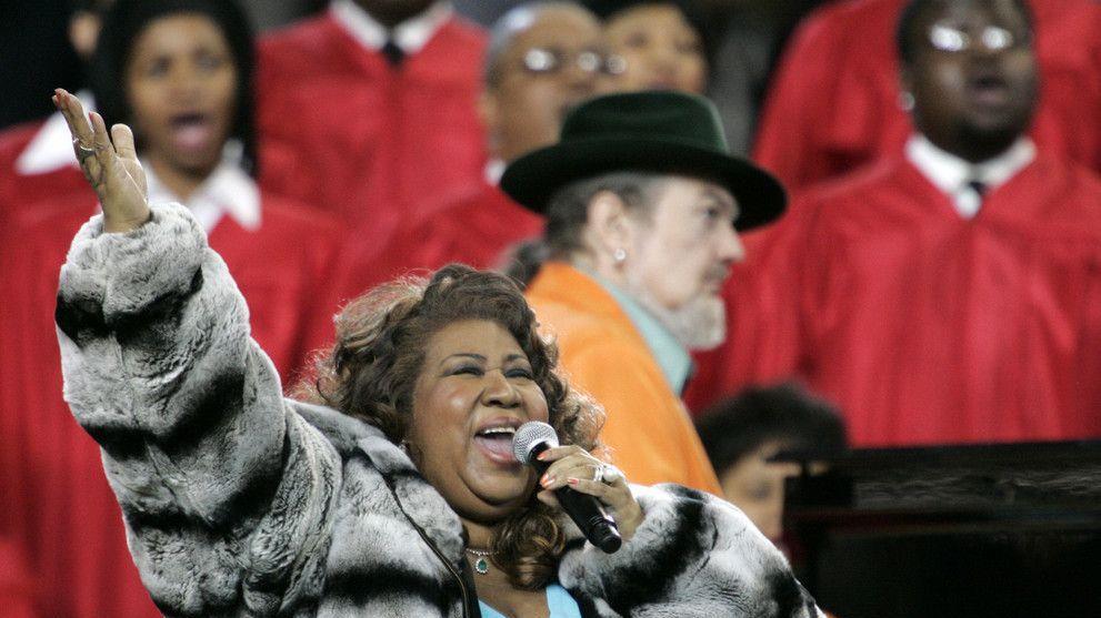 Das war Aretha Franklin