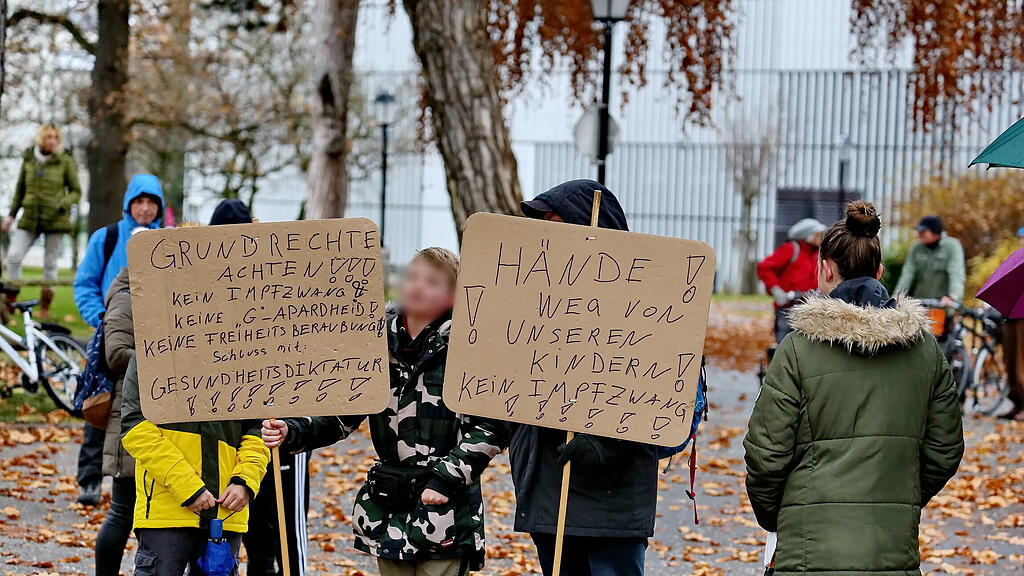 Corona-Demo Stadt Salzburg