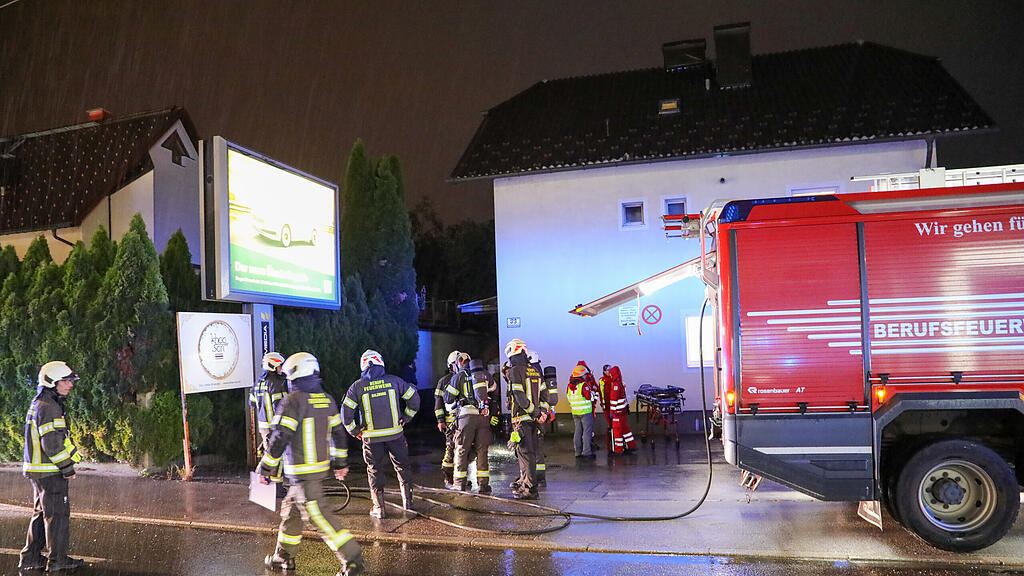 Küchenbrand in der Stadt Salzburg