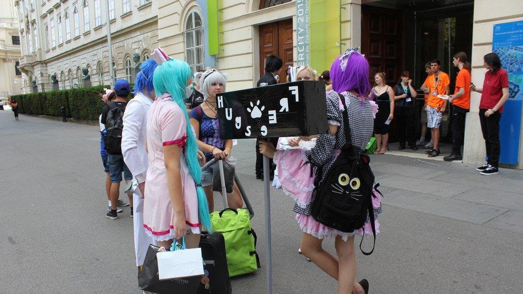 Mange-Messe AniNite 2012 in Wien