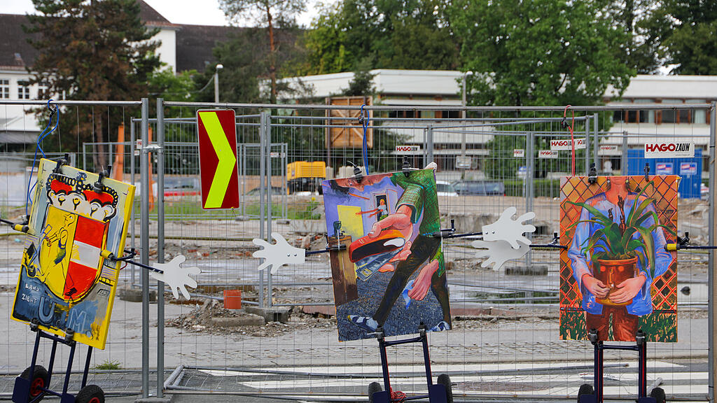 Baustelle LDZ: Kunstwerke