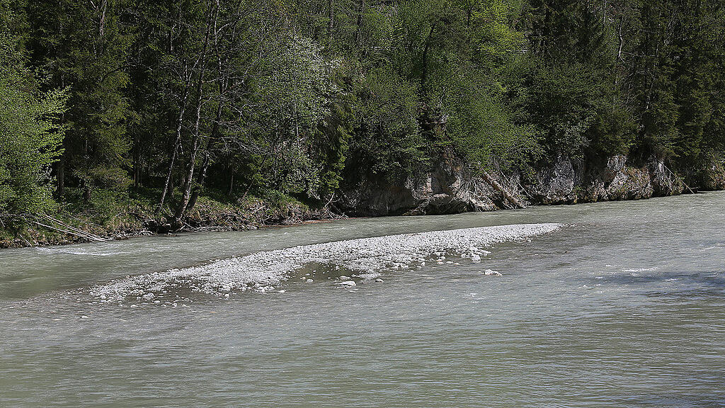 Suchaktion in Saalach