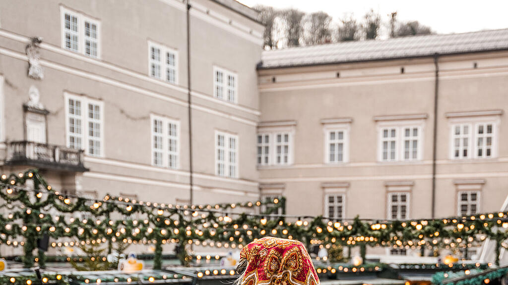 Krampuslauf am Christkindlmarkt Salzburg