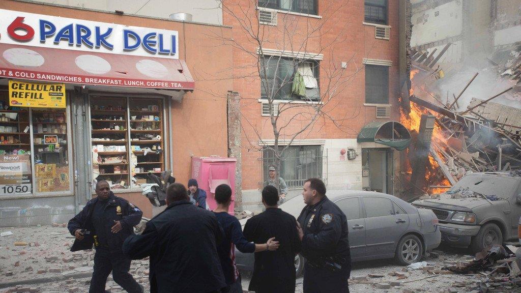 Explosion in New York: Zwei Gebäude eingestürzt