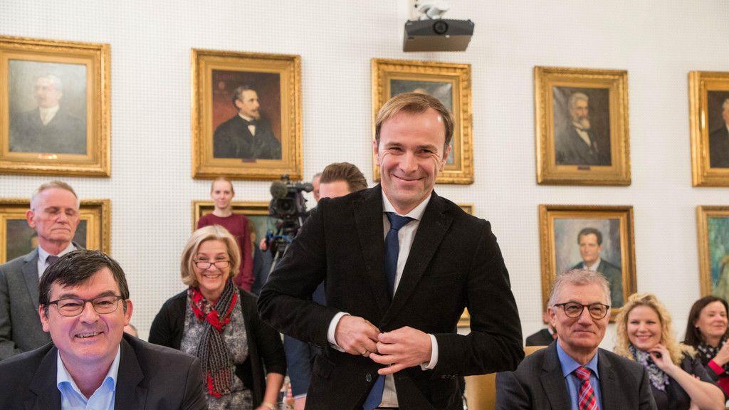 Harald Preuner als Bürgermeister angelobt