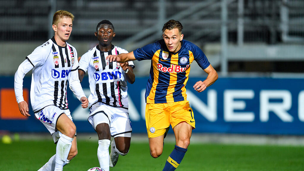 2. Liga: Remis zwischen FC Liefering und FC Juniors OÖ