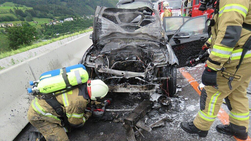 Brand, A1, Pfarrwerfen