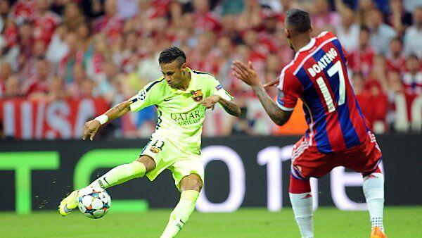 Neymar erzielte beide Barca-Treffer