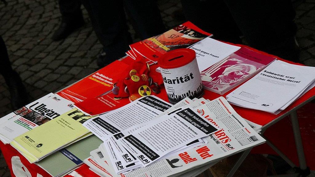 Demo gegen Bettelverbot