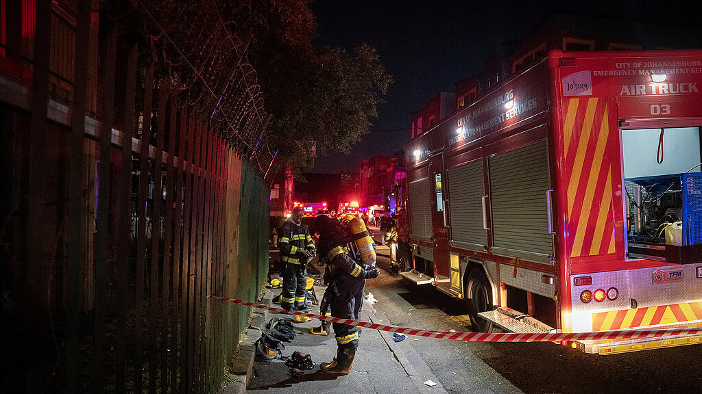 Dutzende Tote bei Brand in Johannesburg