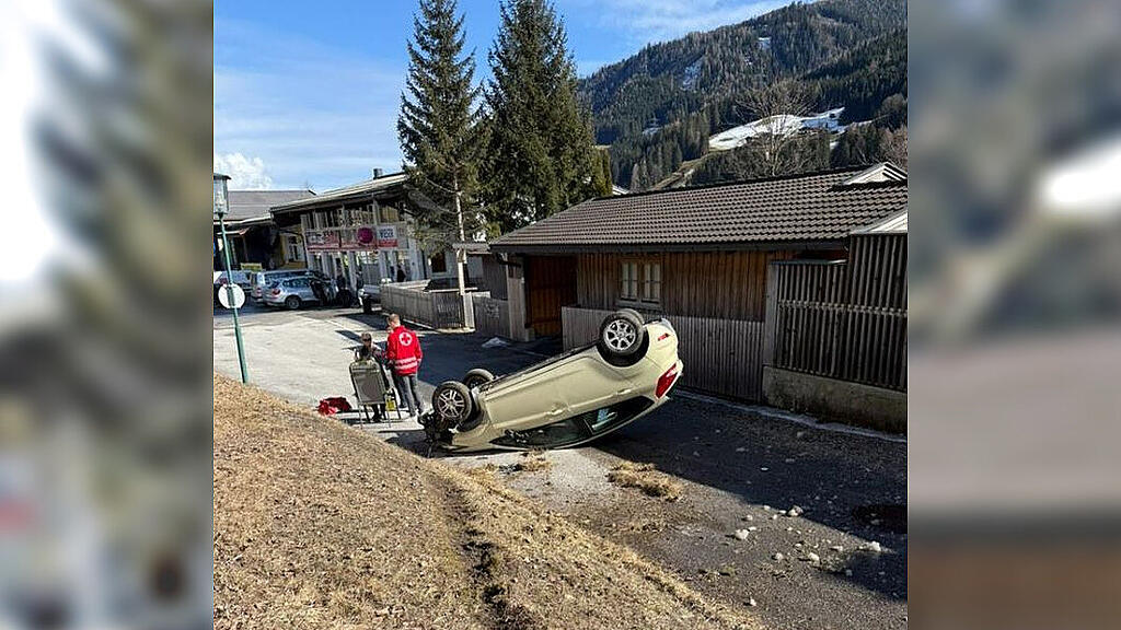 Pkw-Crash in Bramberg