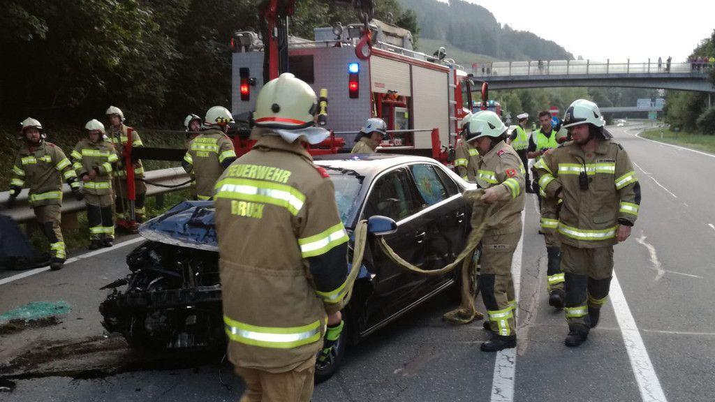 Pkw-Unfall in Bruck