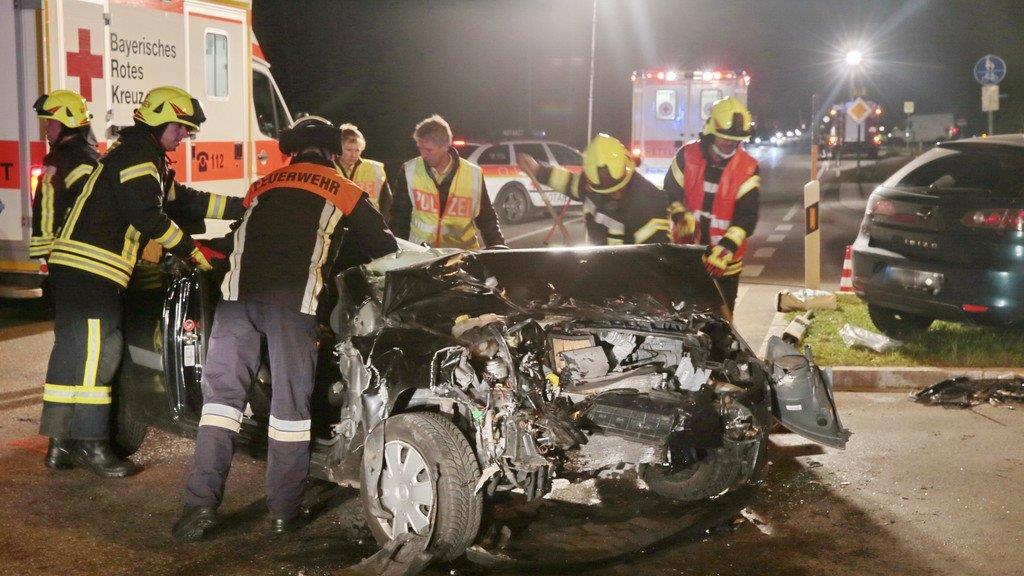 Unfall mit drei Schwerverletzten in Bischofswiesen