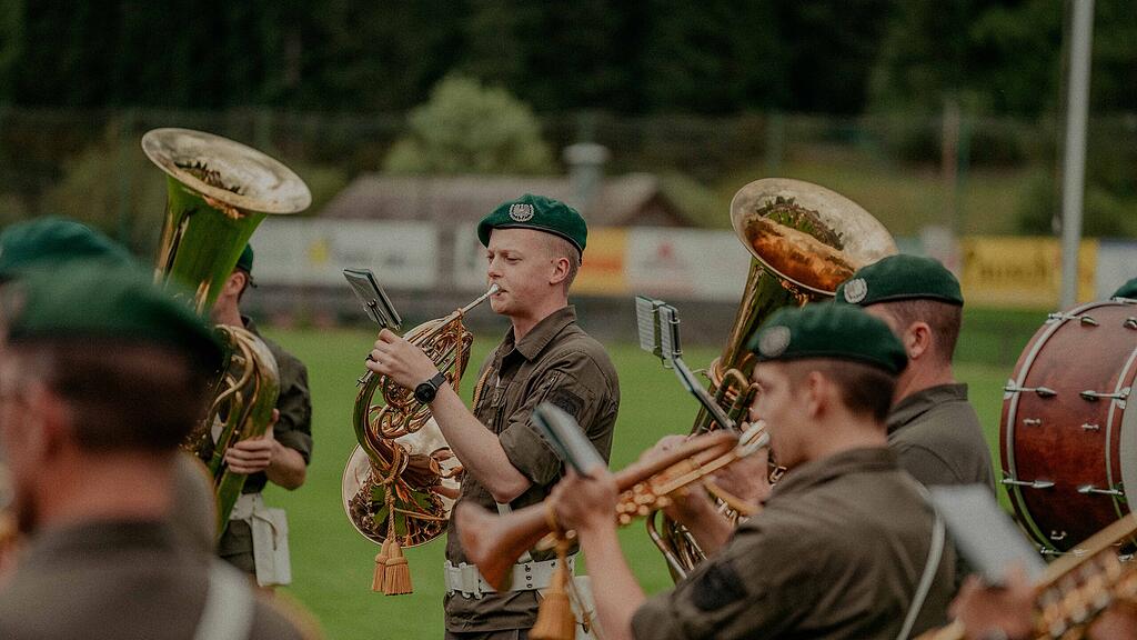 Bundesheer Angelobung in Mariapfarr