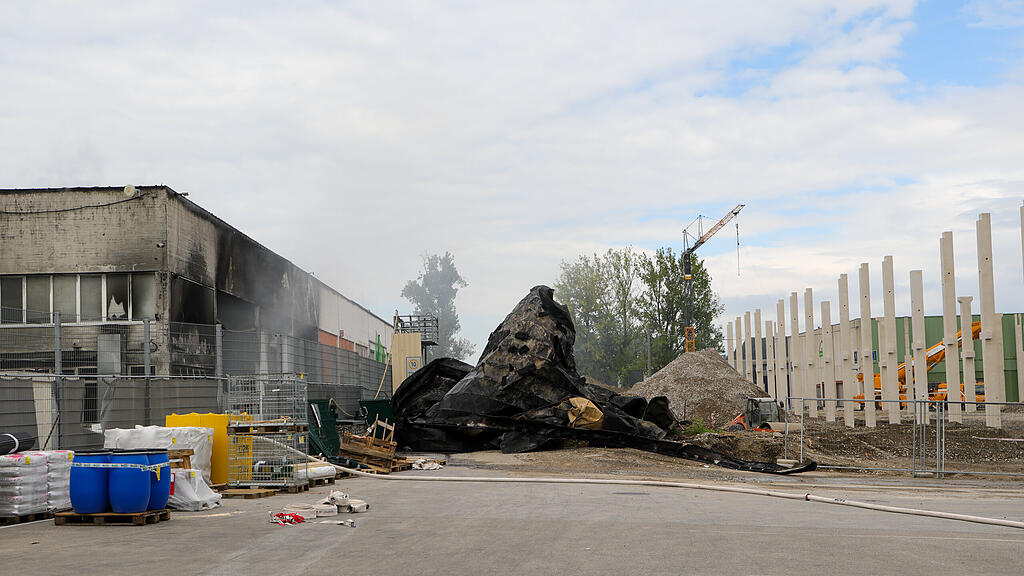 Gro\u00dfbrand Schlachthof Bergheim II