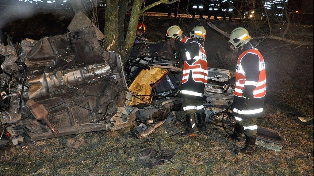 Bilder der Unfallstelle